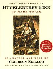 Book cover of The Adventures of Huckleberry Finn