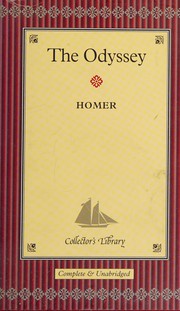 Book cover of The Odyssey