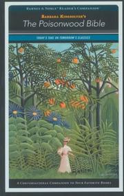 Book cover of The Poisonwood Bible